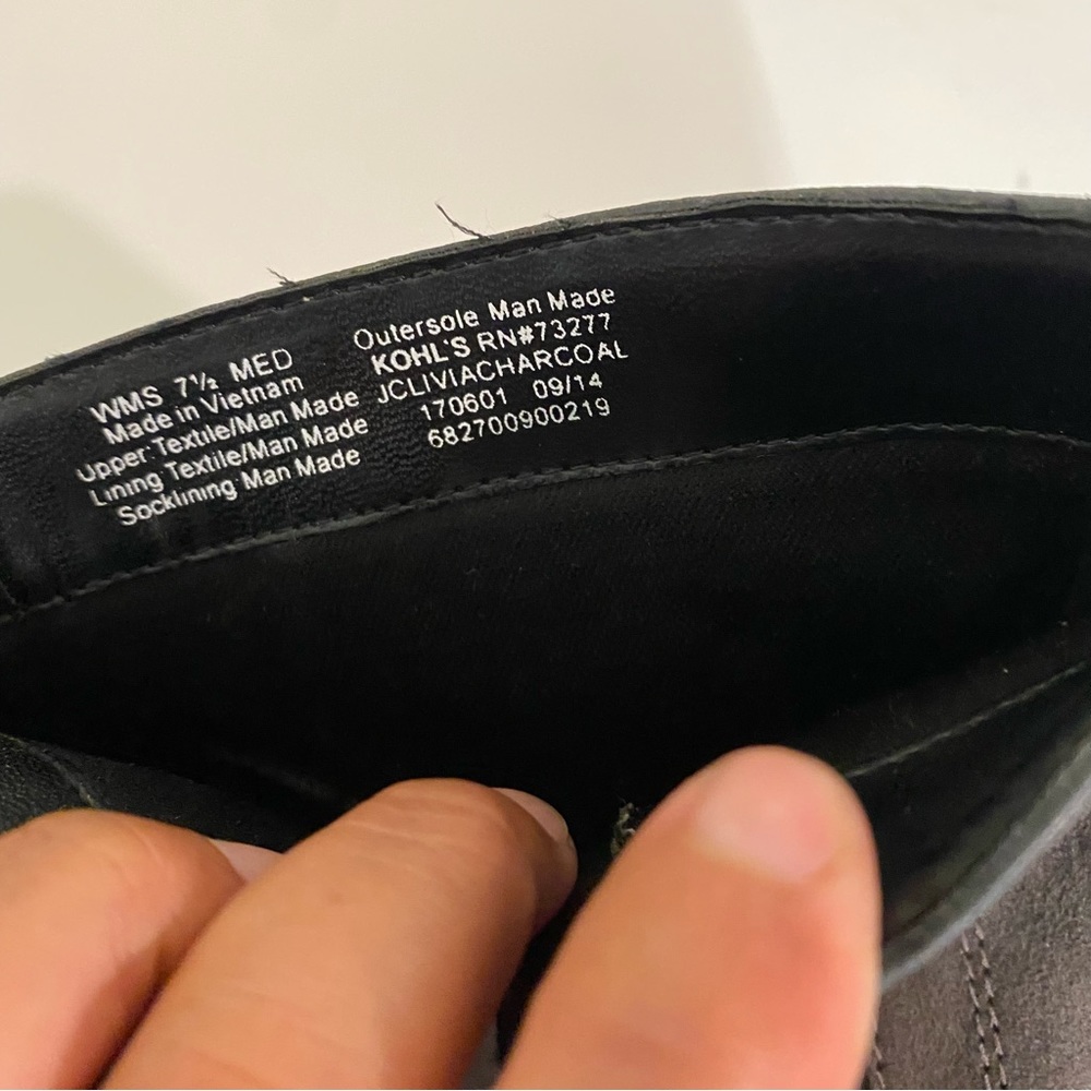 Juicy couture gray boots 71/2 - Picture 15 of 16